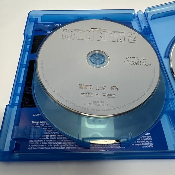 Marvel Studios MCU Blu-ray DVD Lot 7 Movies Iron Man Thor Black Panther Hulk - Picture 9 of 14